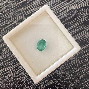 .70CT 8x6MM OVAL CUT ZAMBIAN EMERALD